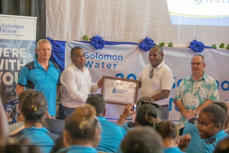 GOC, Solomon Water announce Pacific Games Sponsorship