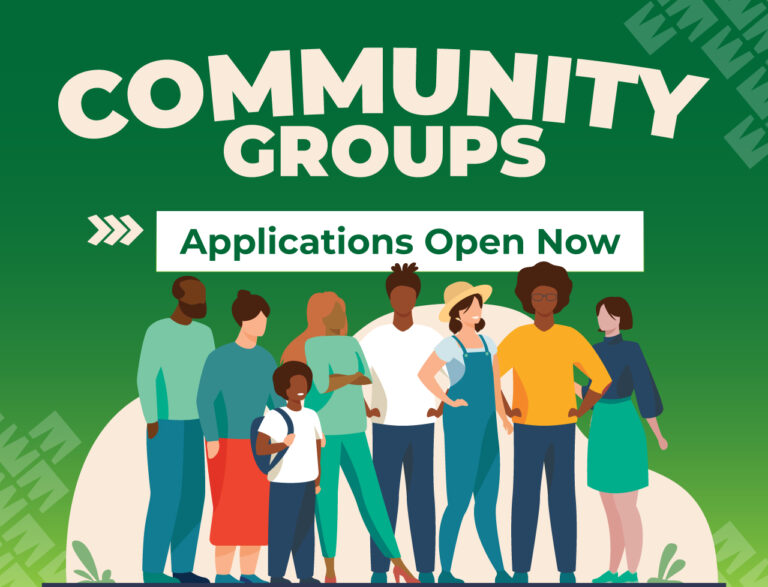 Applications for Community Groups now available online