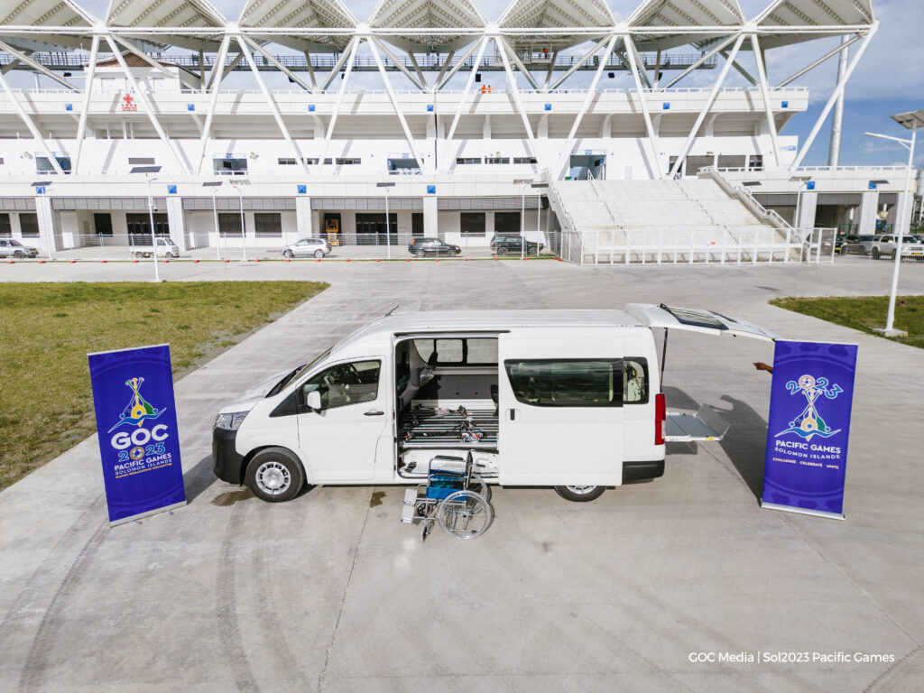 Bus for people with disability