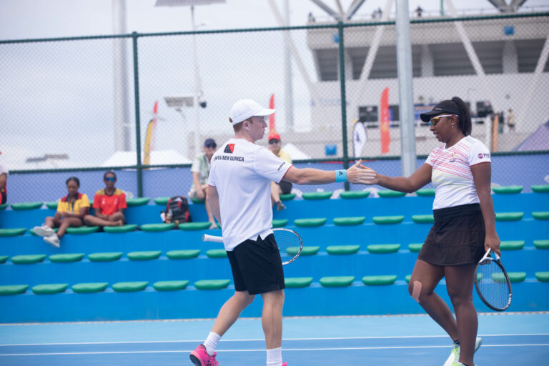 PNG crowned tennis mixed doubles champs