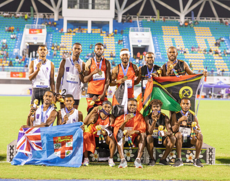 PNG retain men’s 4x400m relay title
