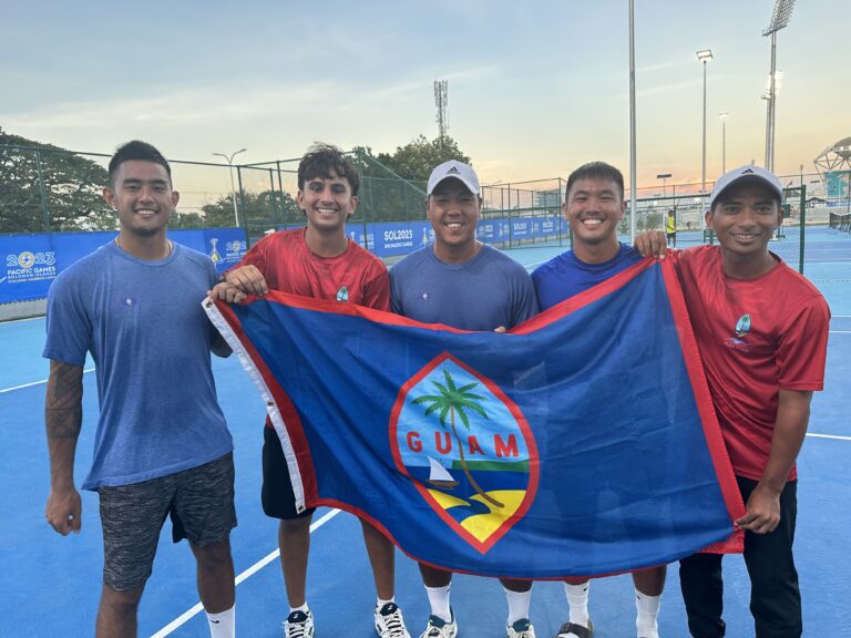 Dream come true for Guam and Samoa in Sol2023 Tennis