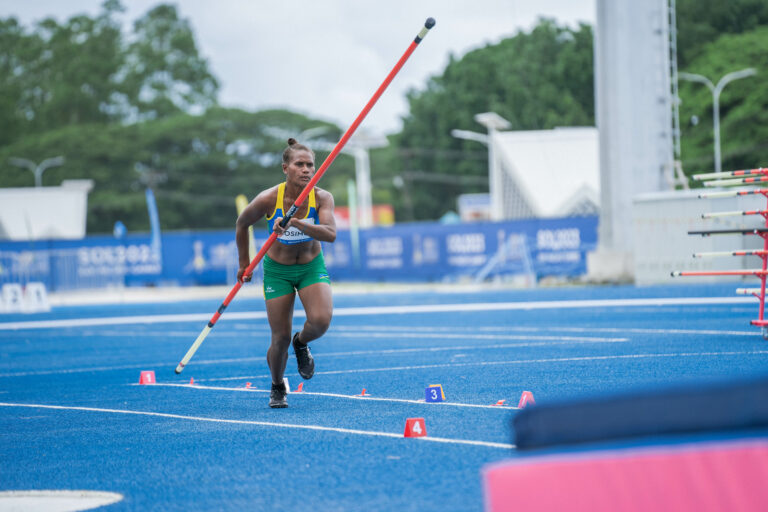 Solomon Islands’ Sosimo wins pole vault silver in only her fourth time participating