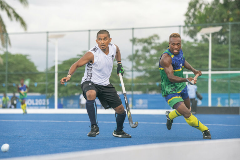 Fiji’s outstanding hockey performance on day two puts Solomons men in a tight spot