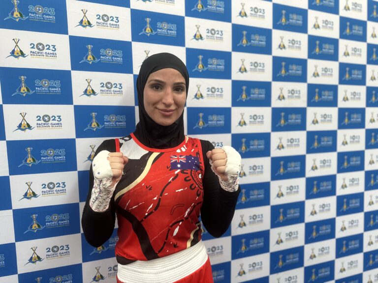 Australia’s first Muslim women’s boxer looks to secure Olympic qualification at Sol2023