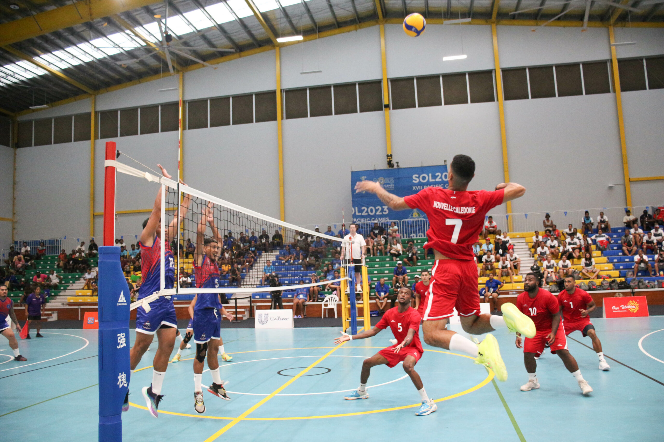 Samoa Open Men’s Volleyball With Thrilling Victory | Sol2023 Pacific Games