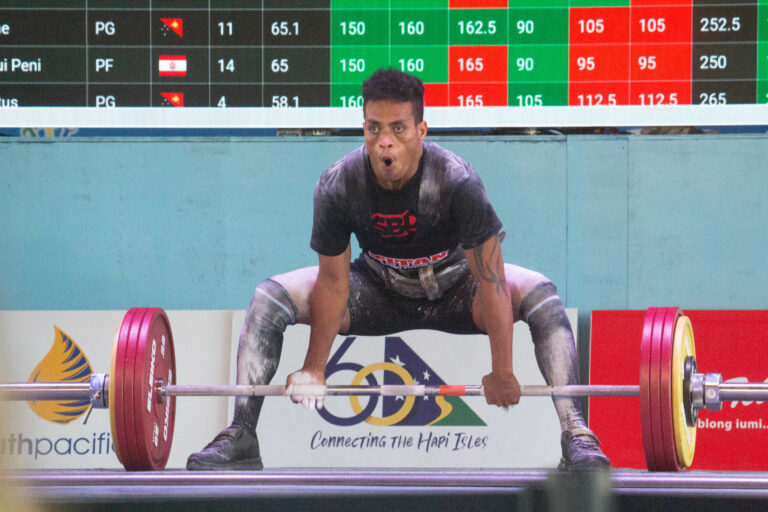 Gold medals flow for Nauru in powerlifting