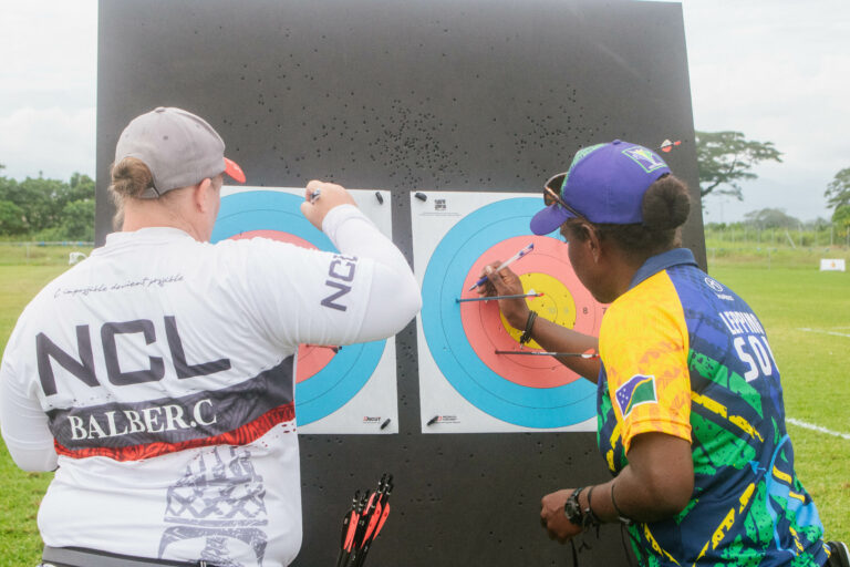 Women’s compound archery medal contenders confirmed on exciting day at DC Park