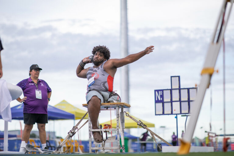 New Caledonia and PNG share podium at men’s shot put secured