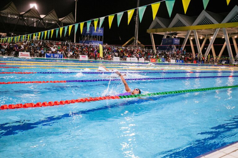 More shocks at swimming as Fiji and Samoa celebrate