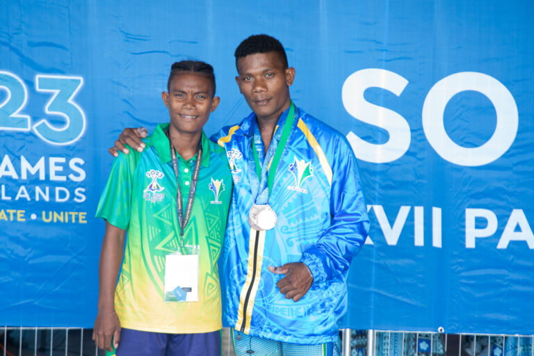 Donga siblings proud of first Pacific Games medals