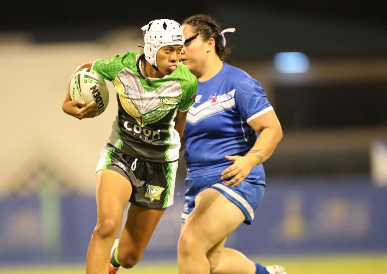 Gold for Gold Coast Titans Cook Islands star in women’s rugby league 9s