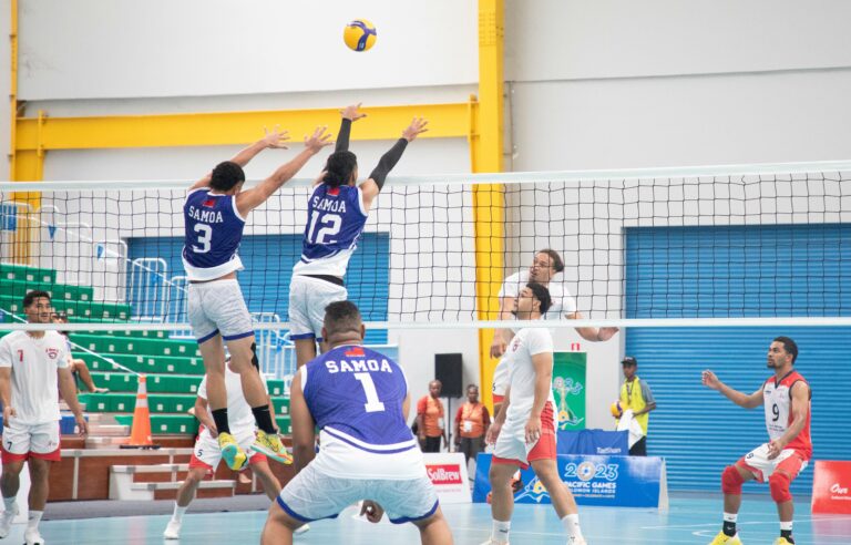 Samoa, New Caledonia, PNG, American Samoa reach men’s volleyball quarter-finals