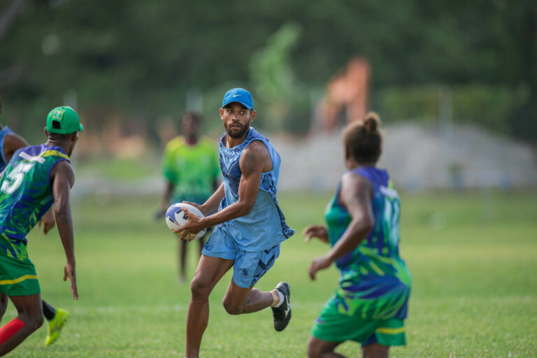 Fiji leads in touch rugby mixed team competition