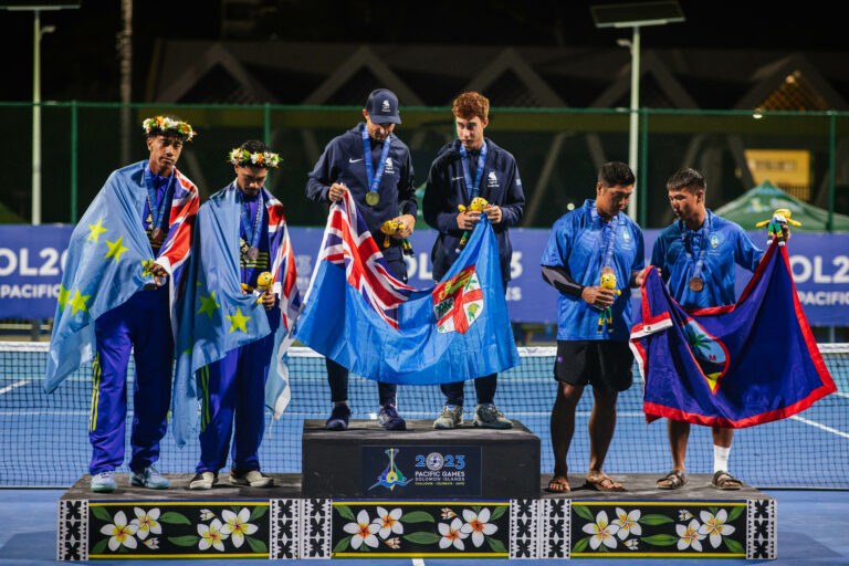 History for Fiji and Tuvalu in men’s doubles tennis