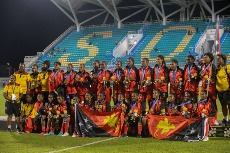 PNG wins sixth consecutive women’s football gold