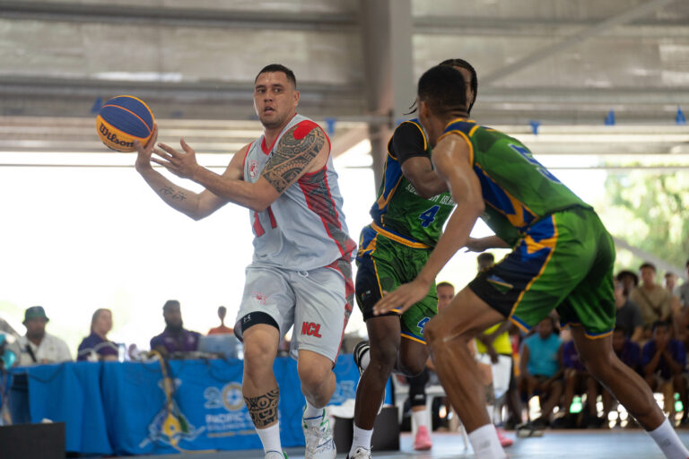 Undefeated New Caledonia through to basketball 3×3 men’s semis