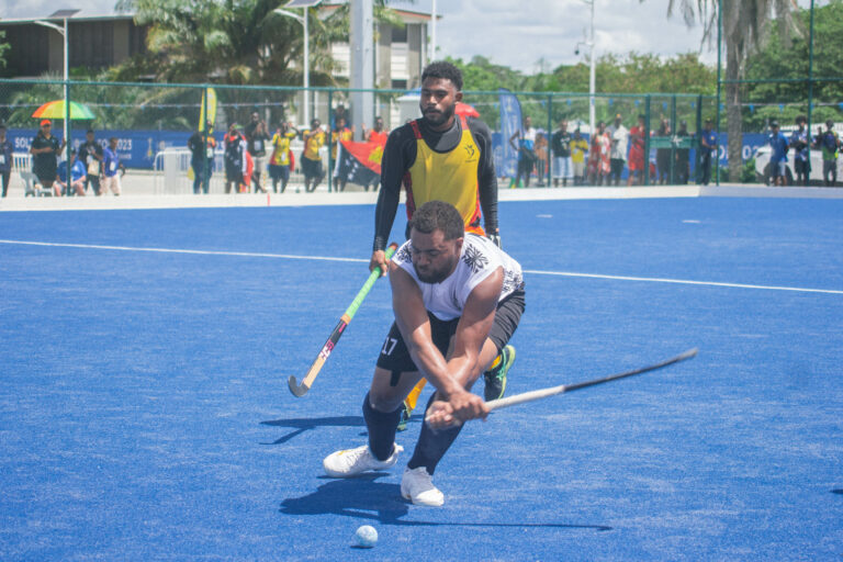 Fiji wins double gold in Sol2023 hockey